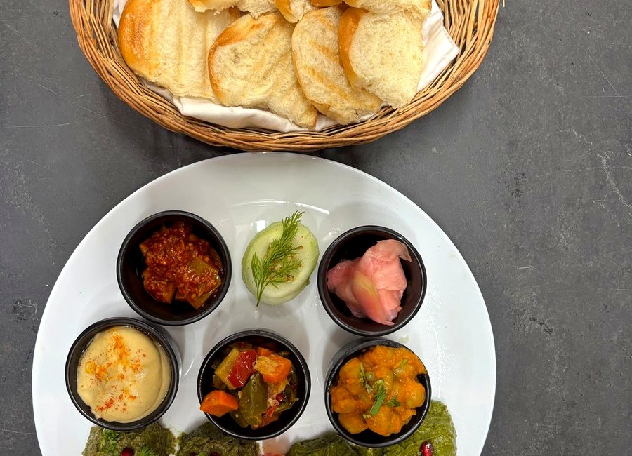 Vegetarian food at Mamagoa Resort